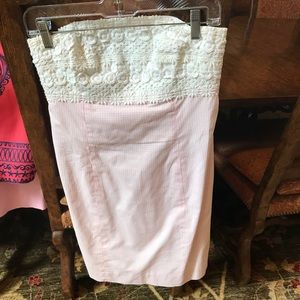 Lilly Pulitzer Strapless Dress
